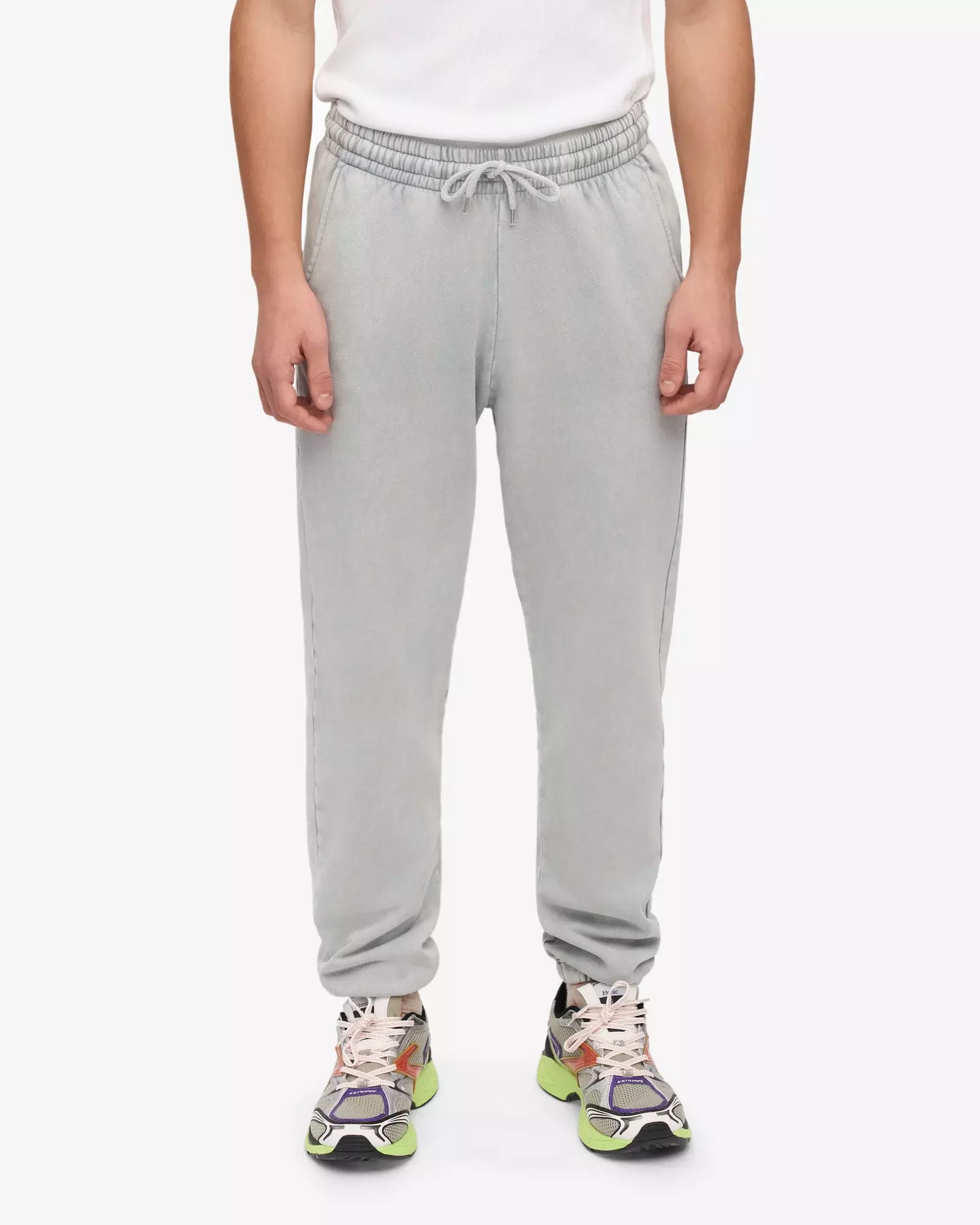 Colorful Standard Organic Sweatpants Faded Grey unisex hellgrau